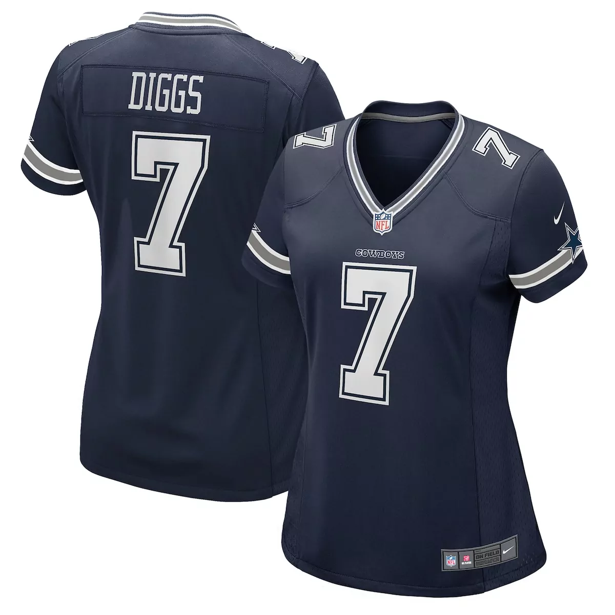 dallas cowboys trevon diggs navy game jersey ga1