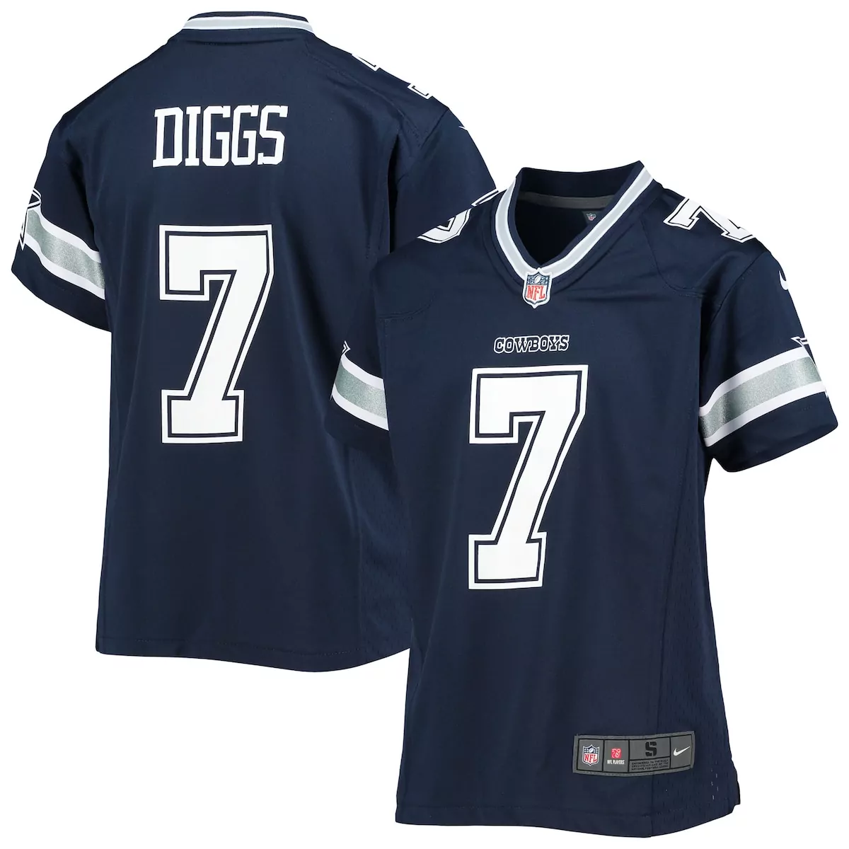 dallas cowboys trevon diggs navy game jersey ga1