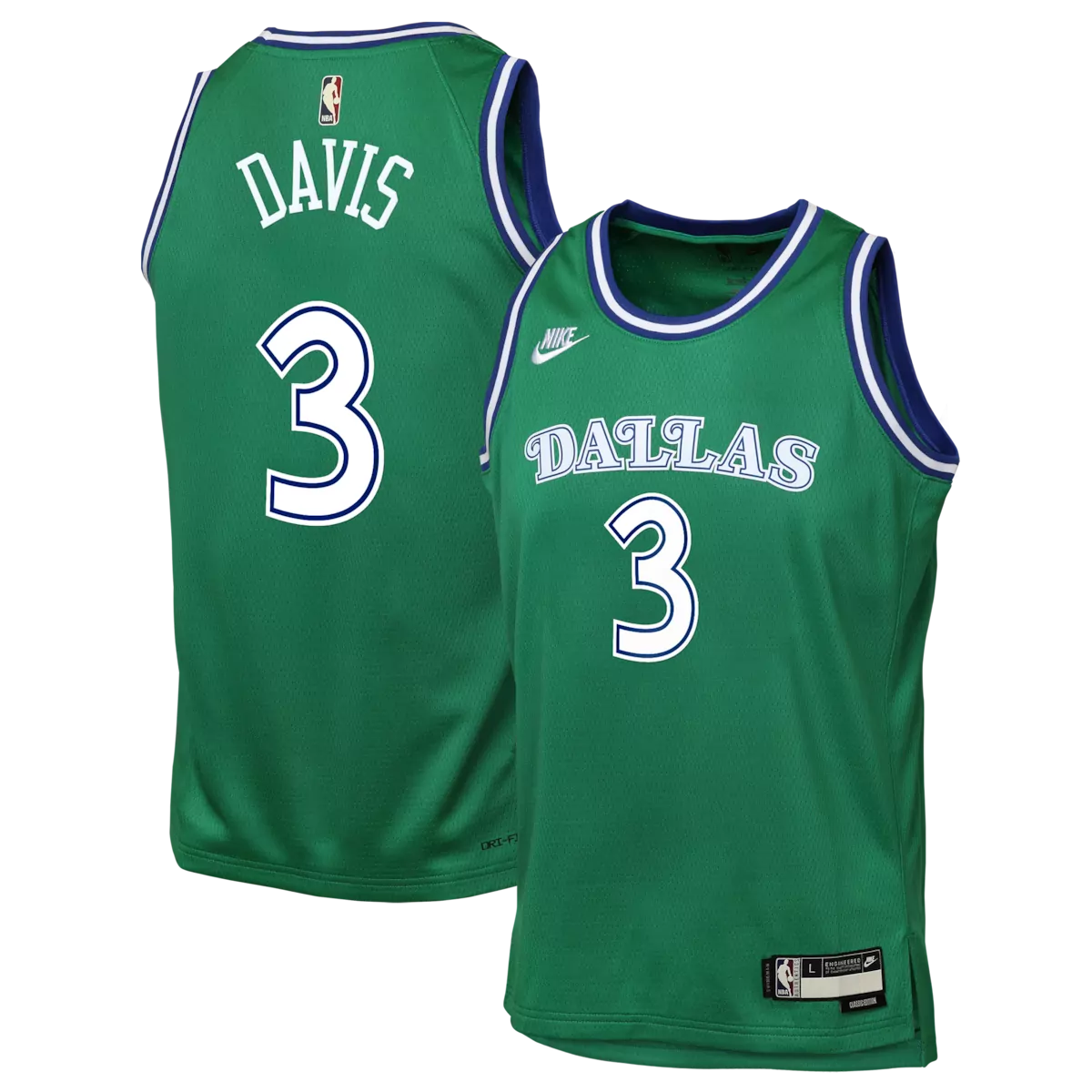 dallas mavericks classic edition jersey green anthony davis