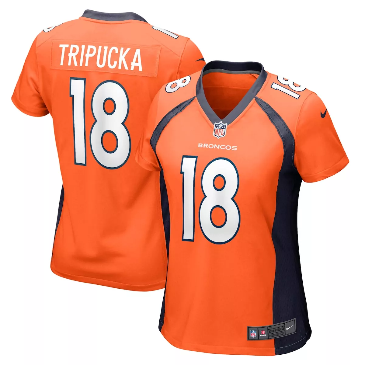 denver broncos eyioma uwazurike orange team game jersey r7r