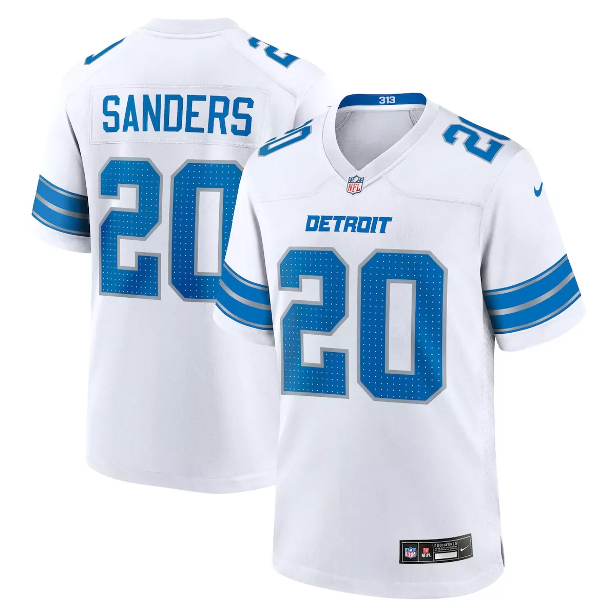 detroit lions barry sanders olive 2025 salute to service retired limited jersey b5w
