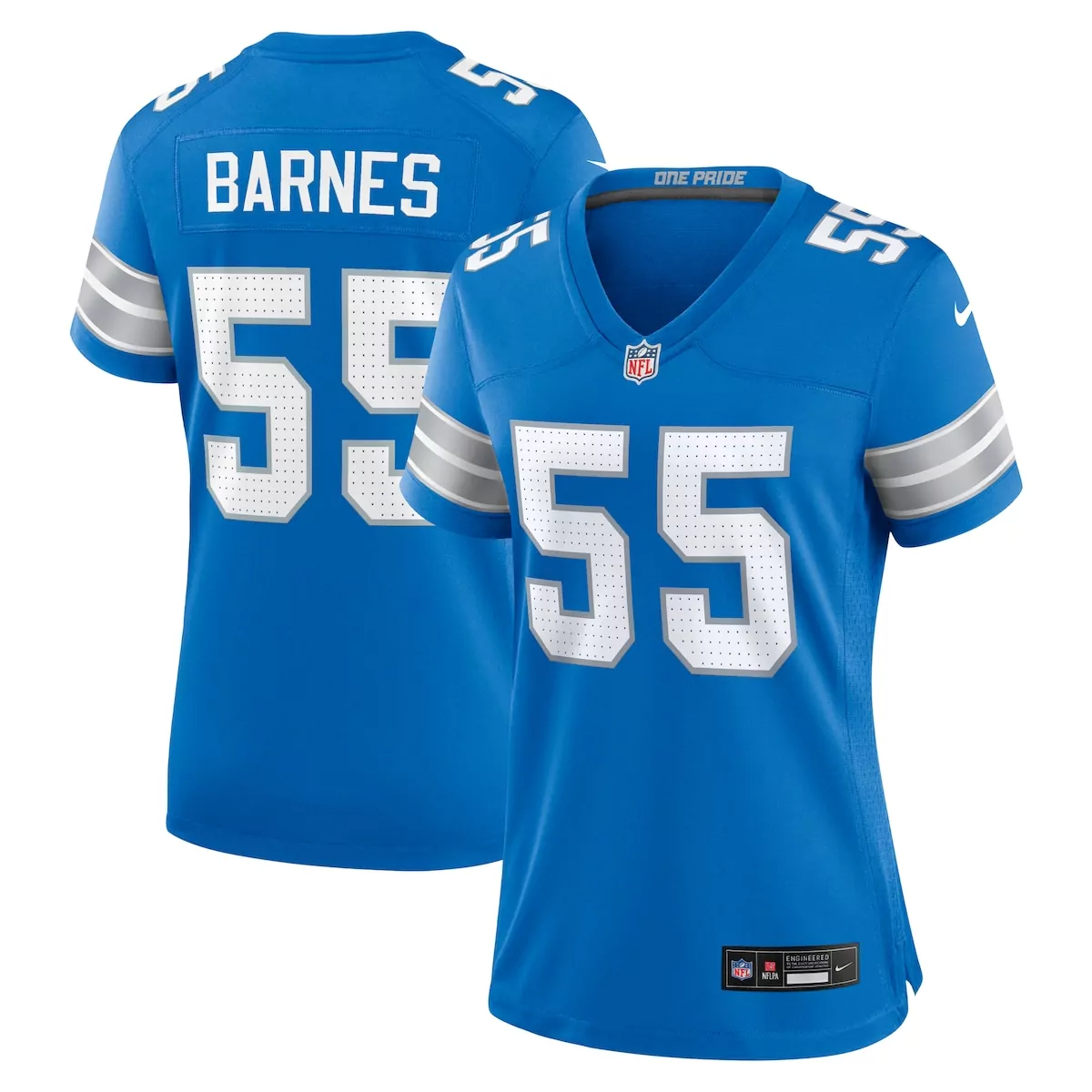 detroit lions derrick barnes blue team game jersey 5gq