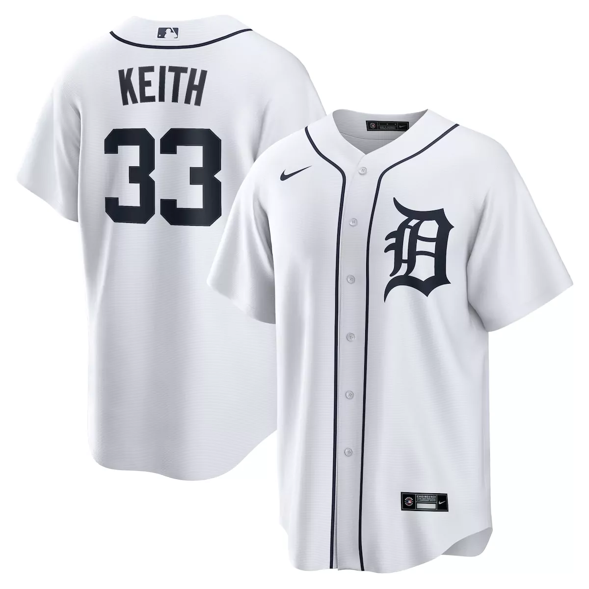 detroit tigers casey mize white home jersey nqy