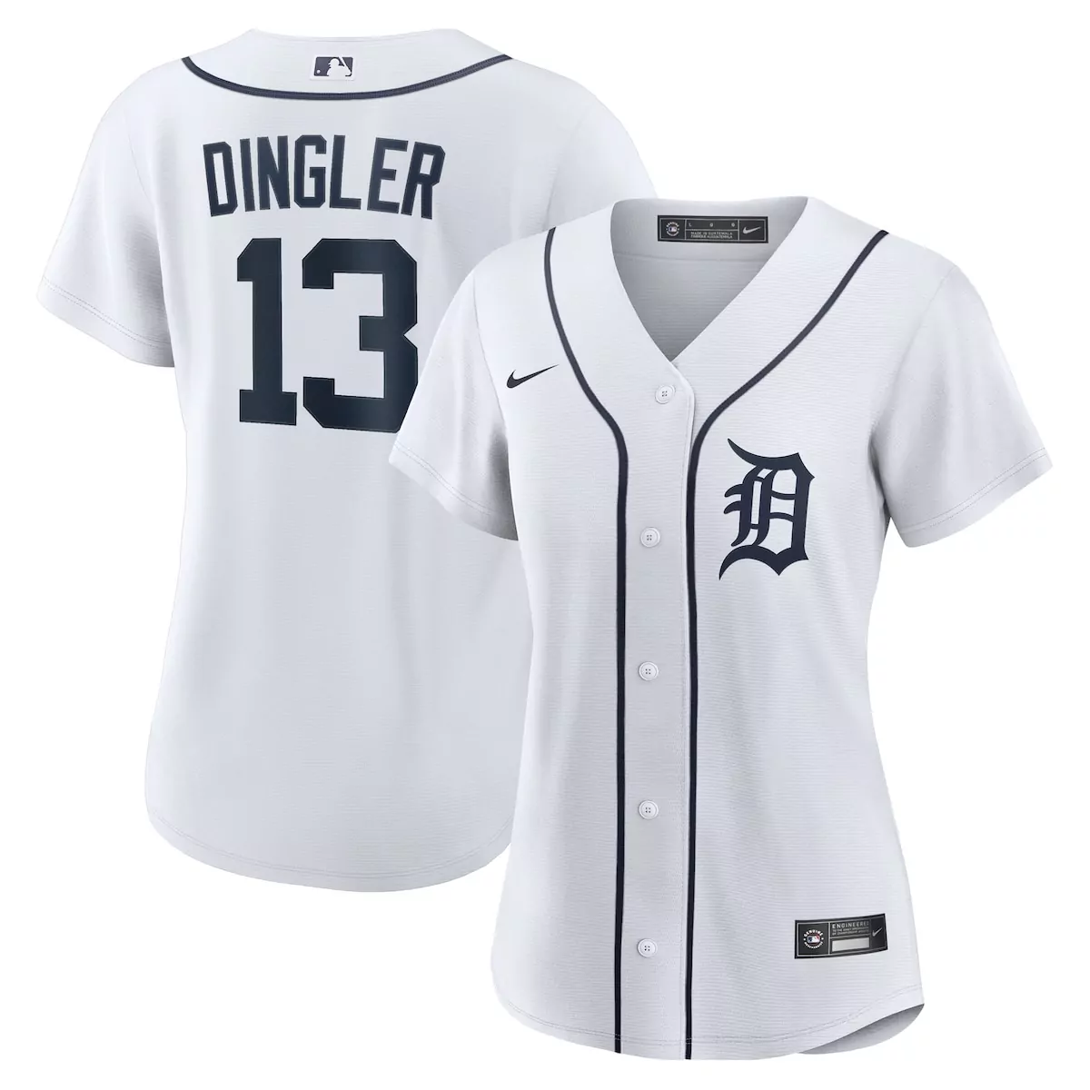 detroit tigers white home limited jersey zmz
