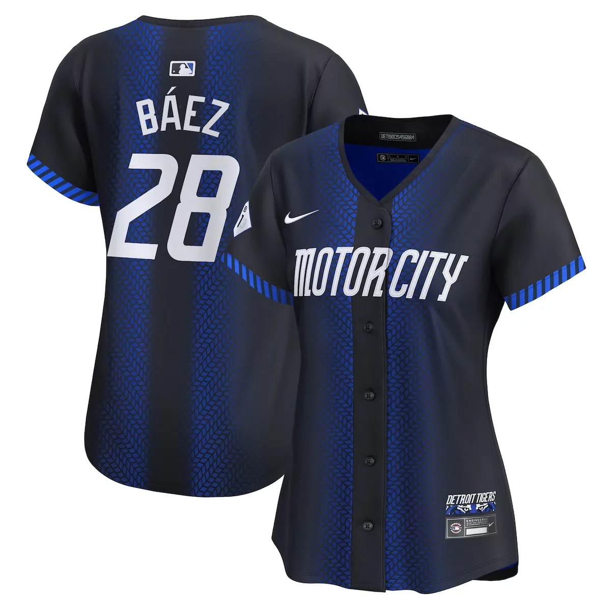 detroit tigers javier baez navy 2024 city connect limited jersey jy1