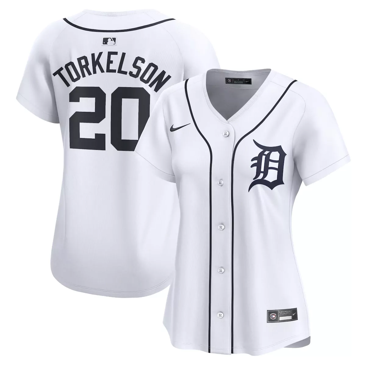 detroit tigers spencer torkelson white home jersey wha
