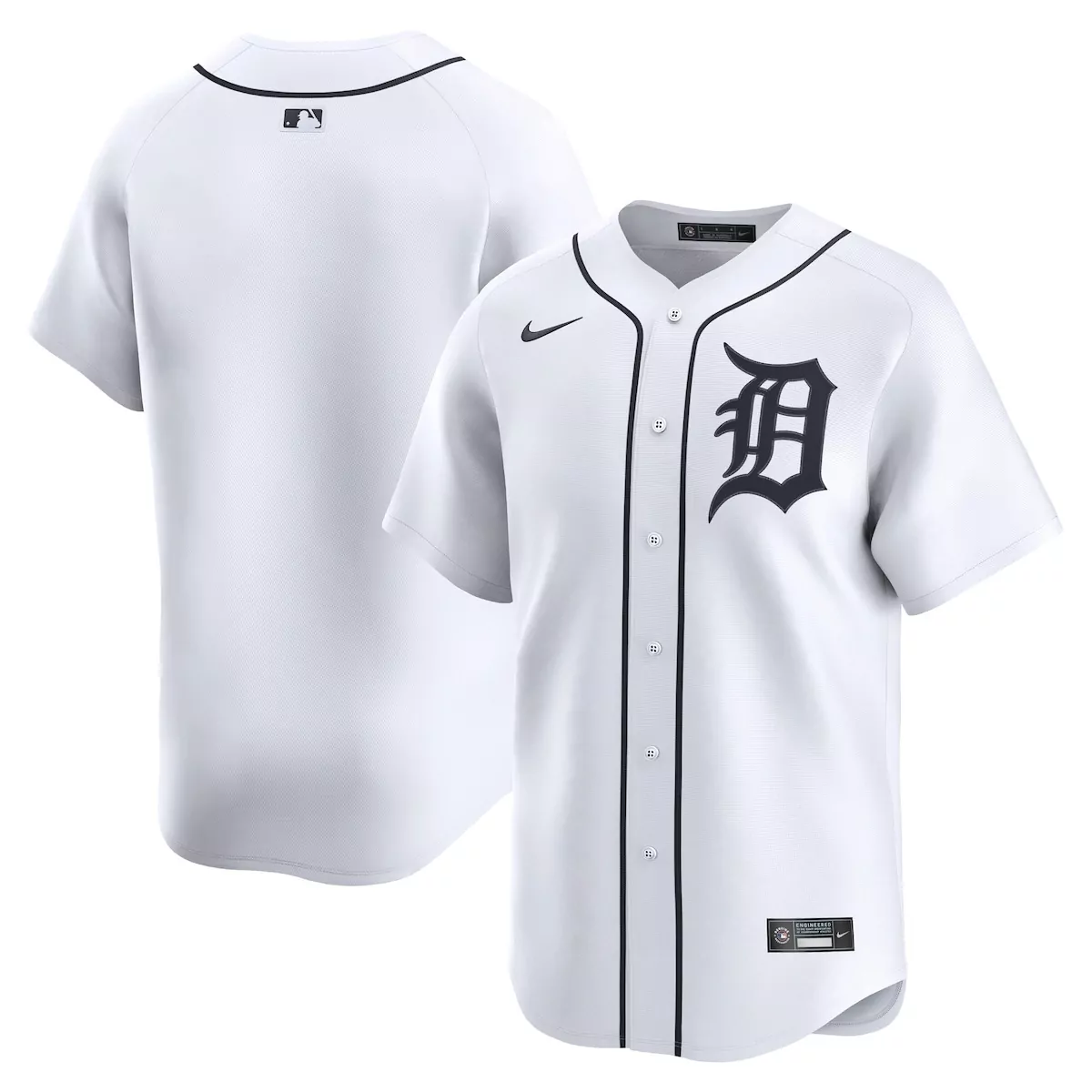 detroit tigers white home limited jersey zmz