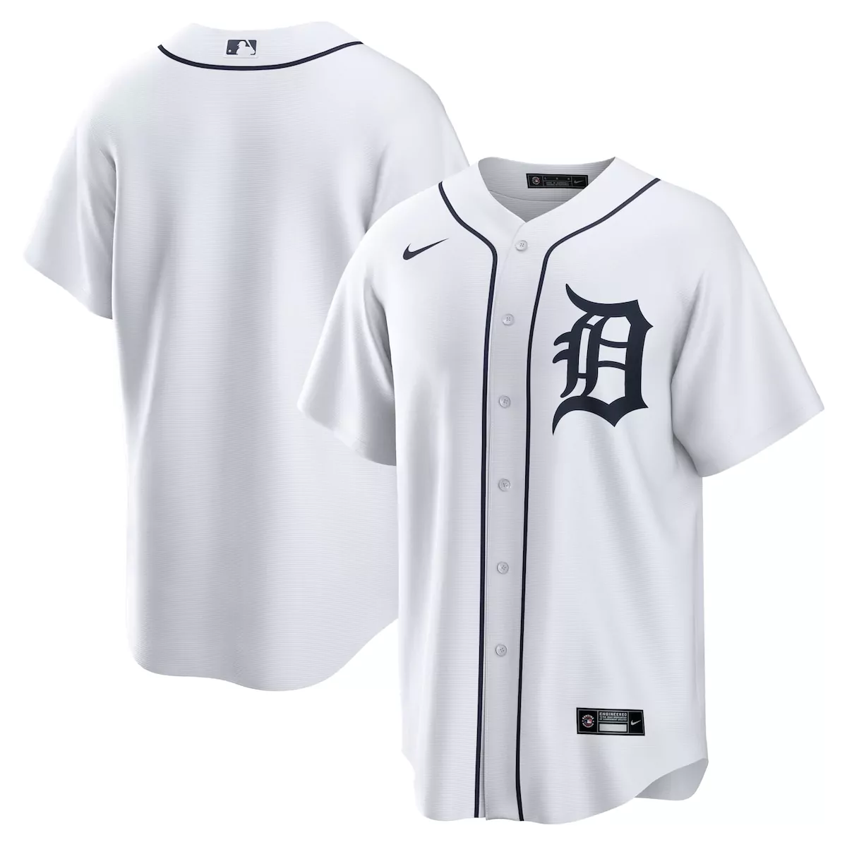 detroit tigers white home limited jersey zmz