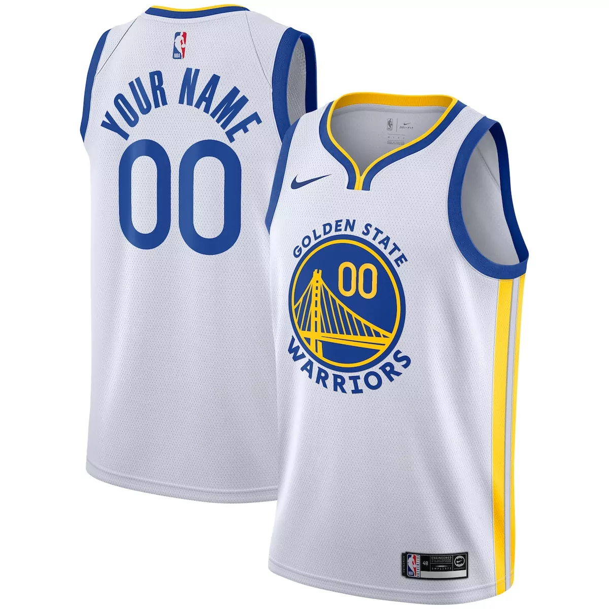 golden state warriors association jersey custom