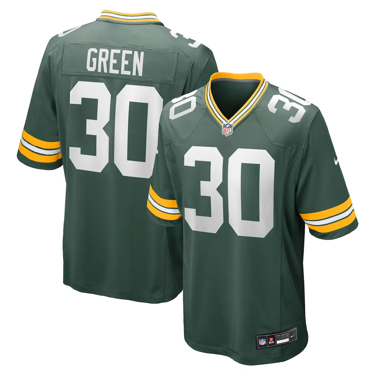 green bay packers aaron rodgers green game jersey 29f
