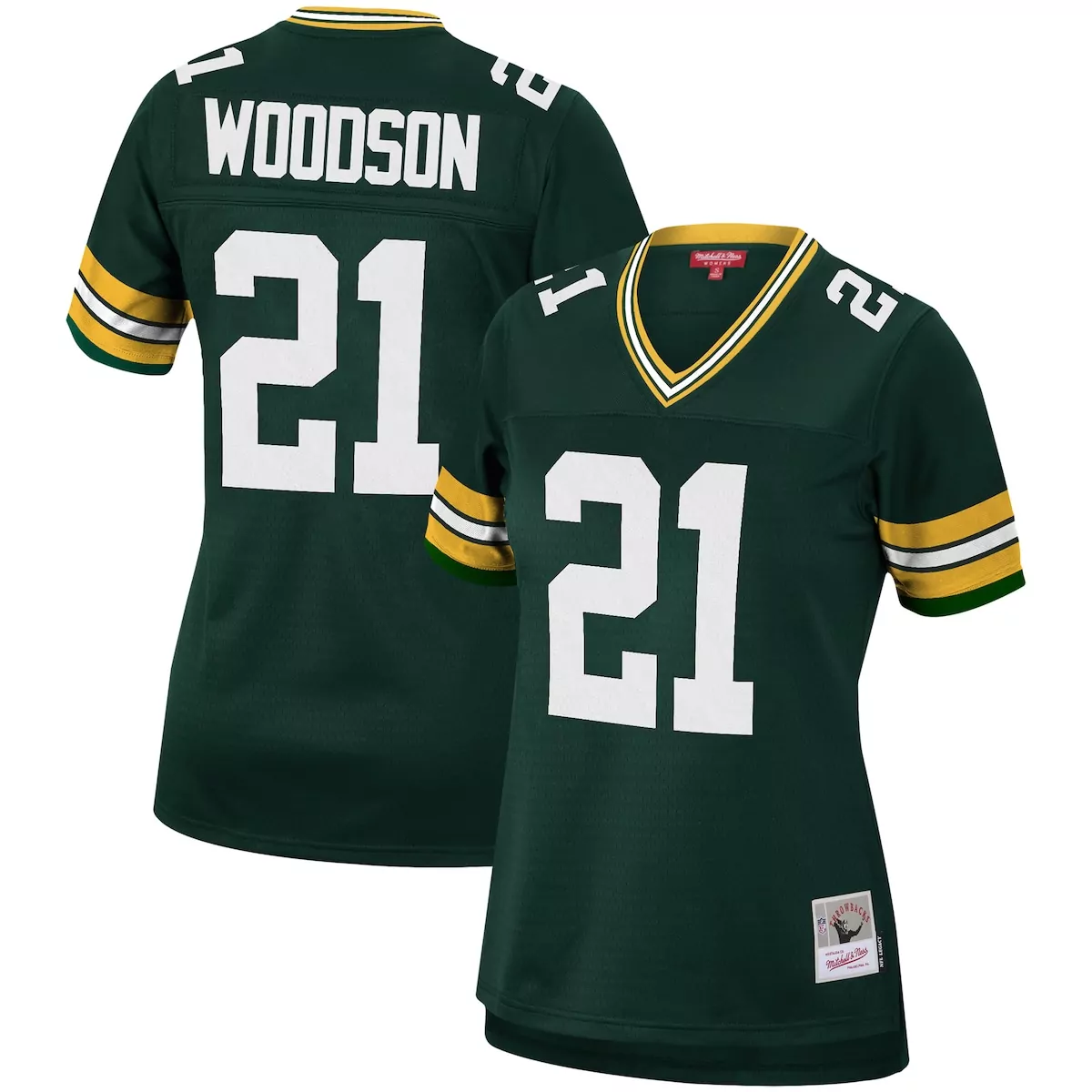 green bay packers charles woodson green 2010 legacy player jersey