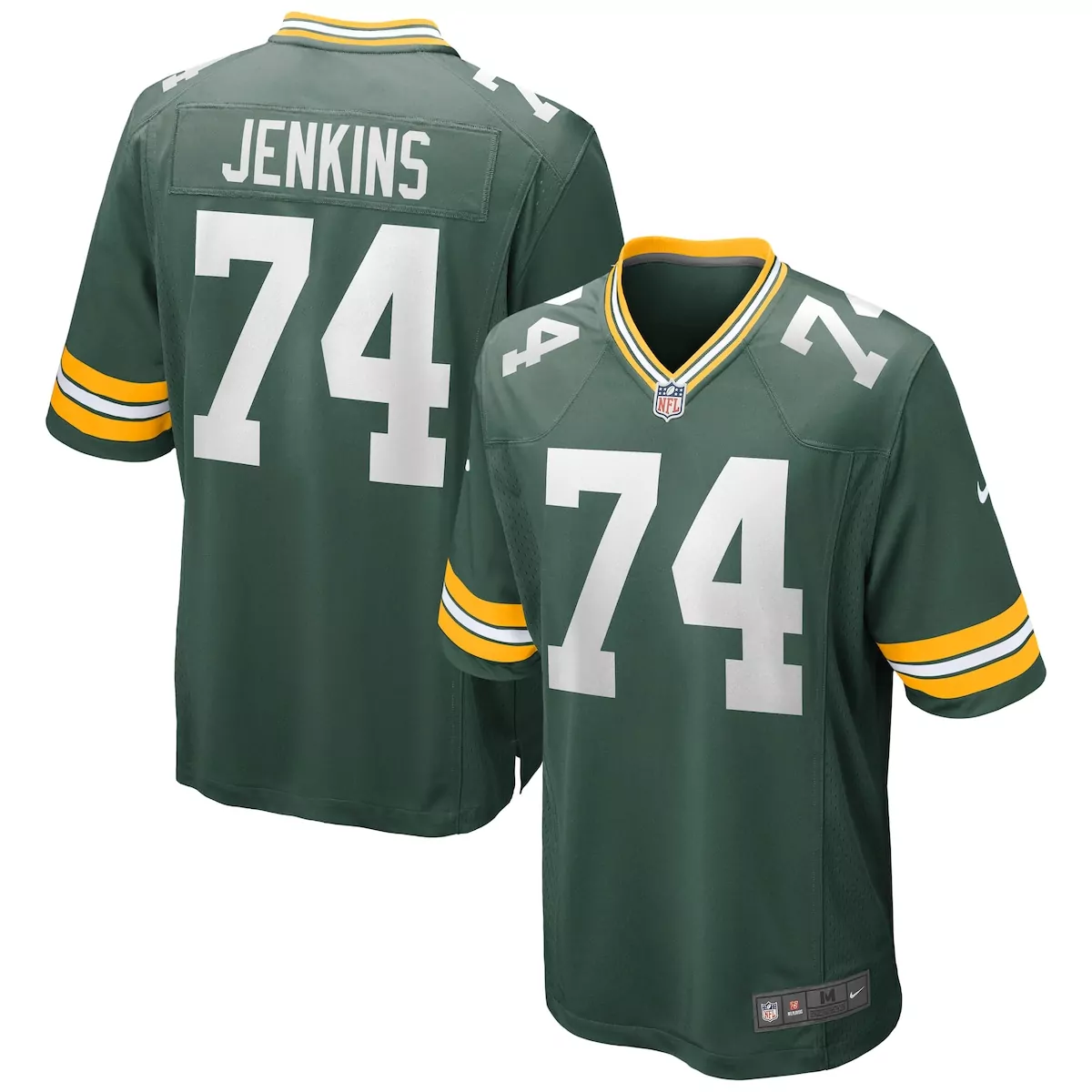 green bay packers dontayvion wicks green game jersey ra0