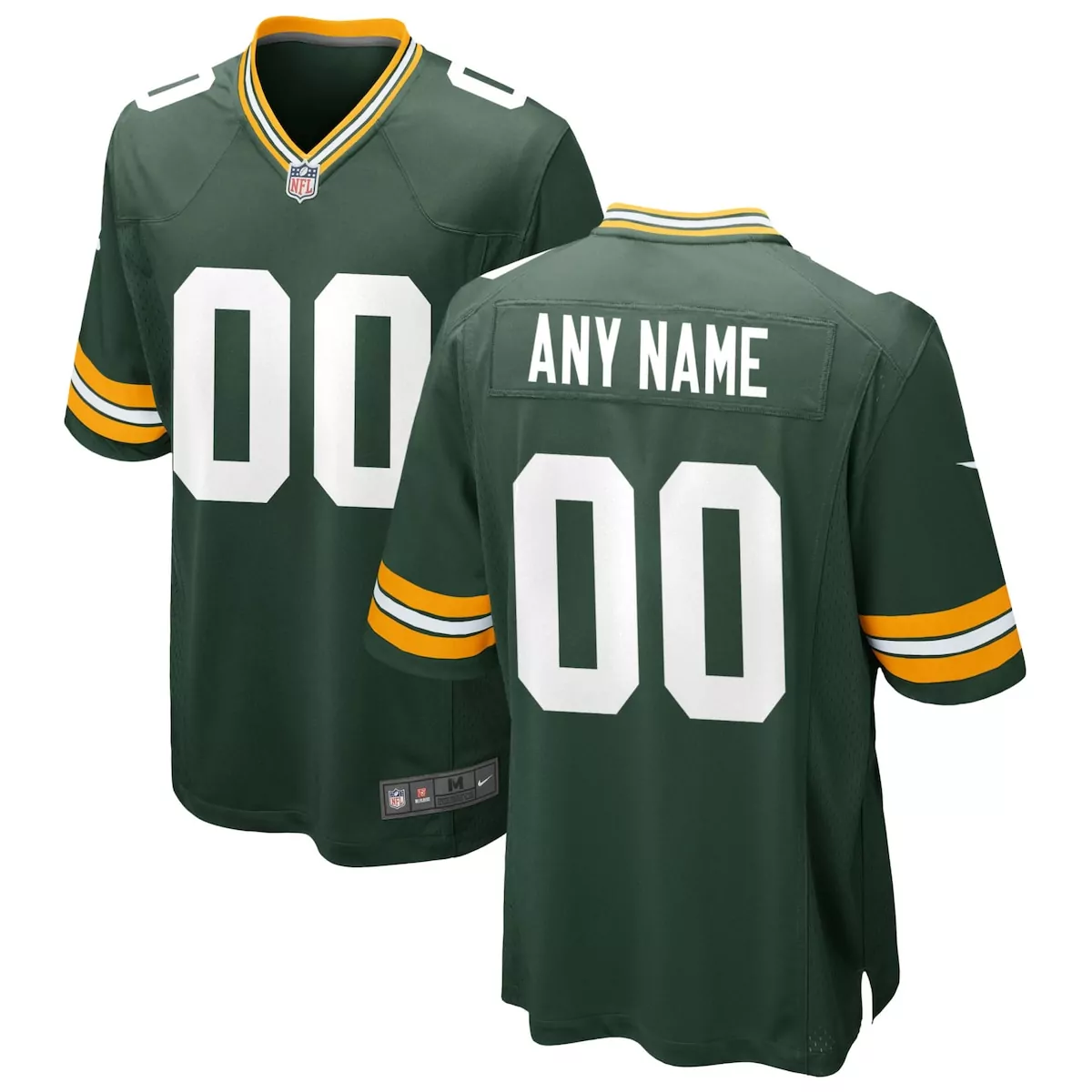green bay packers green alternate custom jersey 8kv