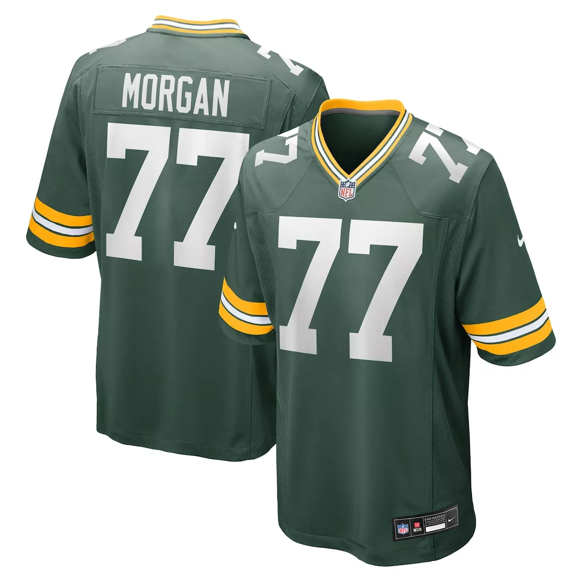 green bay packers jordan love white game jersey lyu