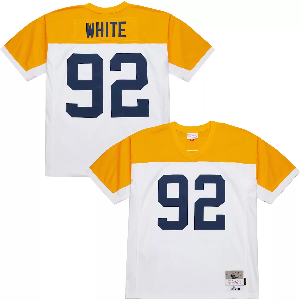 green bay packers reggie white white 1994 legacy jersey