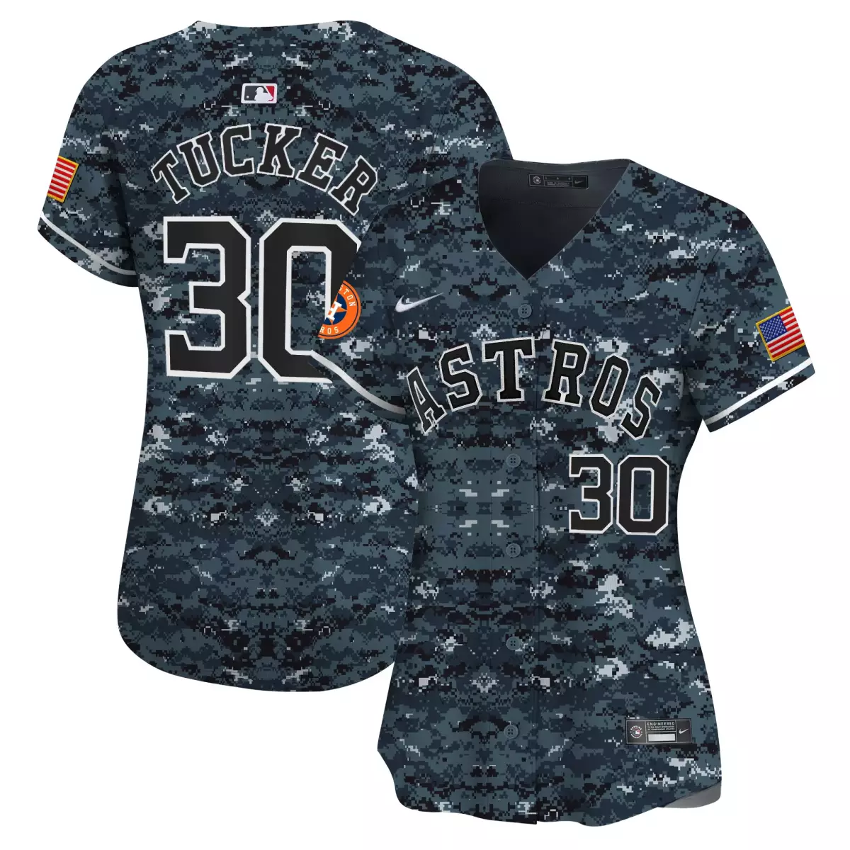 houston astros 30 tucker navy jersey usmc alternate vapor premier limited all stitched 5g5