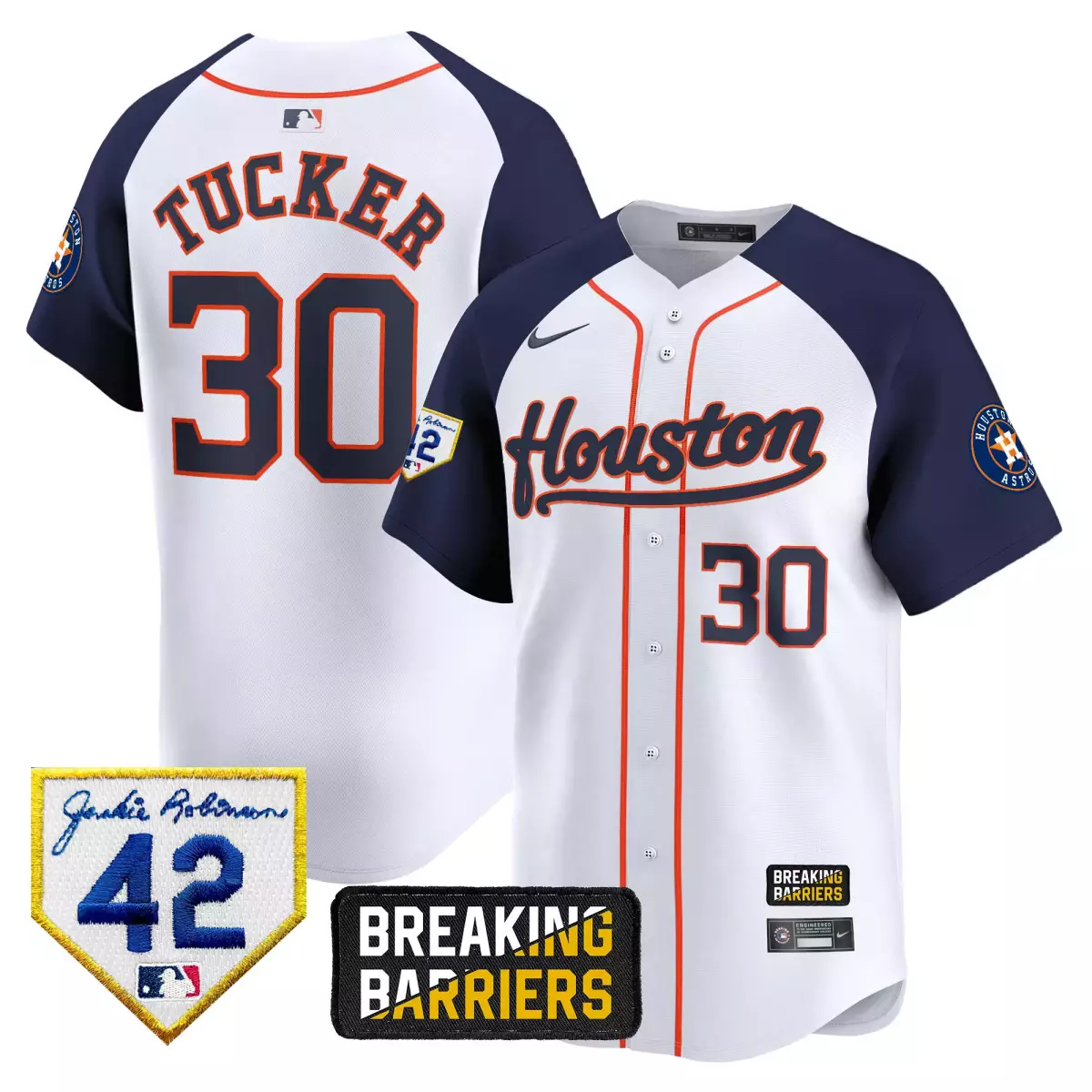 houston astros 3 pena white jersey jackie robinson breaking barriers patch vapor premier limited all stitched 3wr