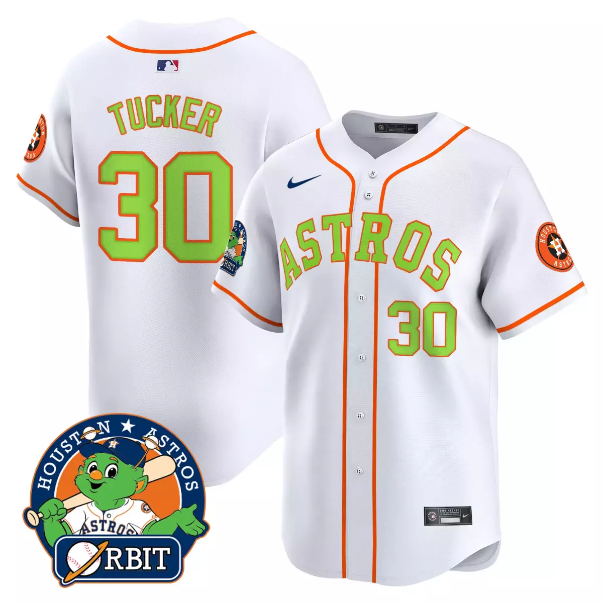 houston astros 30 tucker white jersey mexico vapor premier limited v4 all stitched 6qh