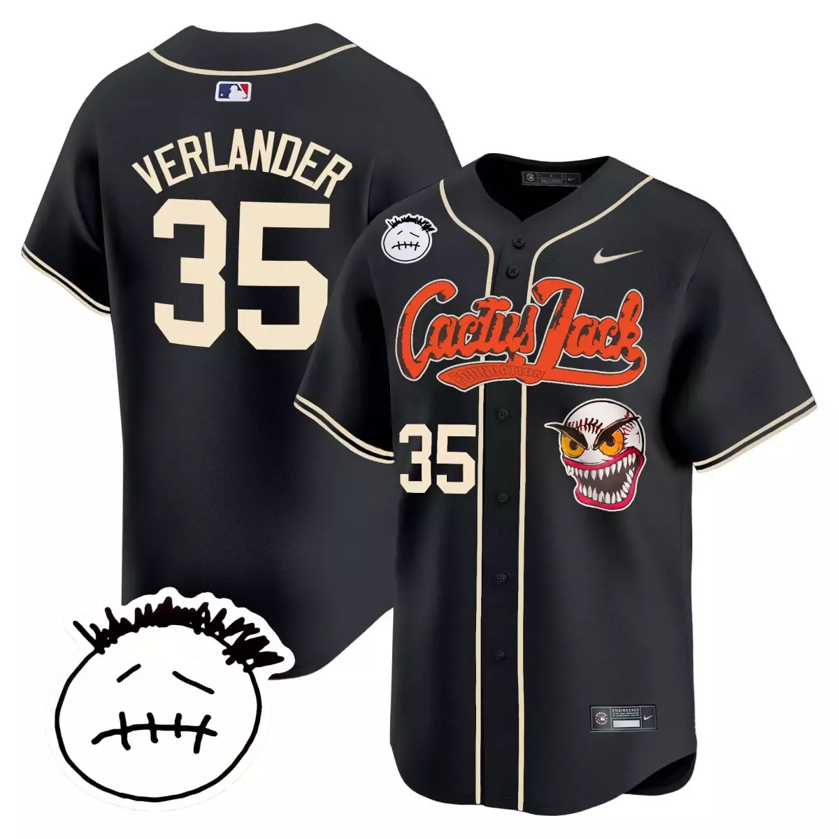 houston astros 35 verlander black jersey cactus jack patch vapor premier limited all stitched dld