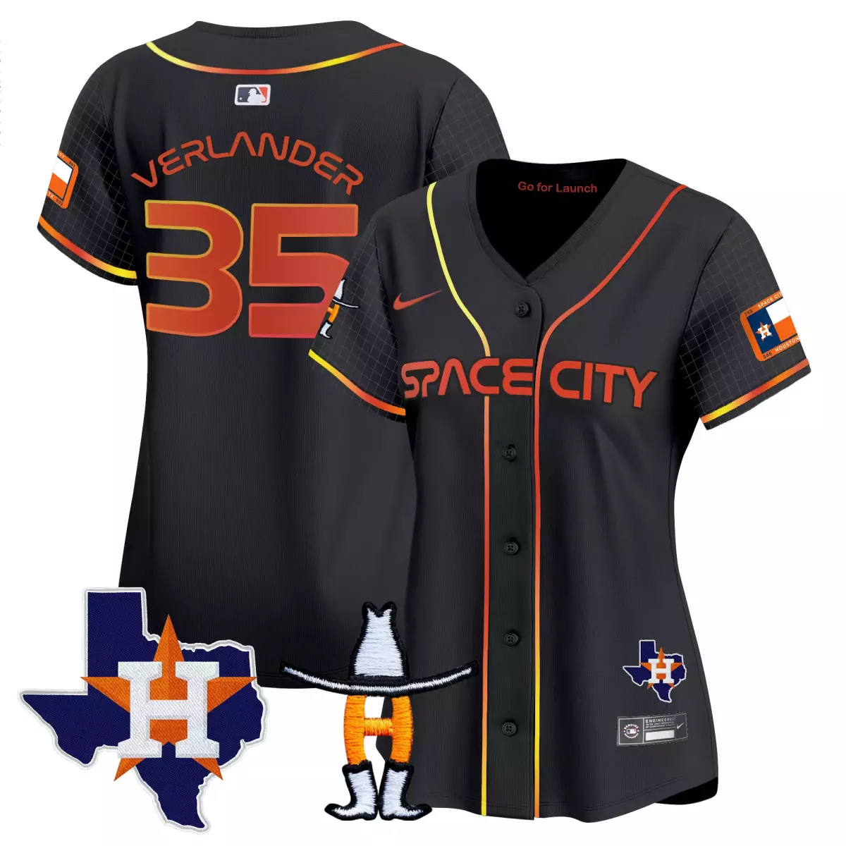 houston astros 35 verlander black jersey space city texas patch vapor premier limited all stitched t4p