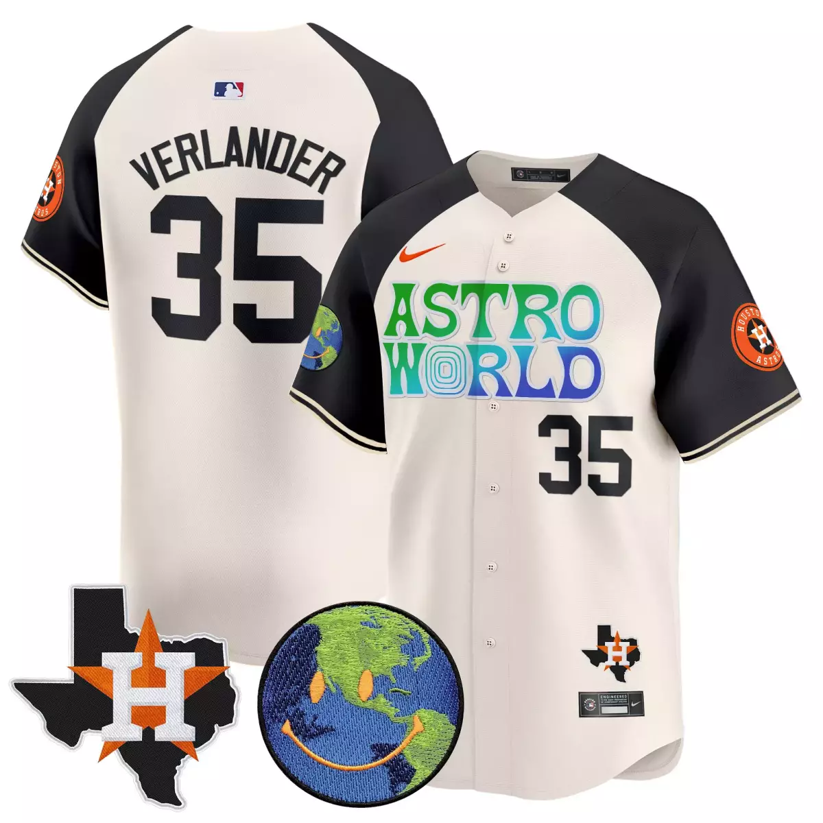 houston astros 35 verlander carolina blue jersey love street peace sign patch vapor premier limited all stitched
