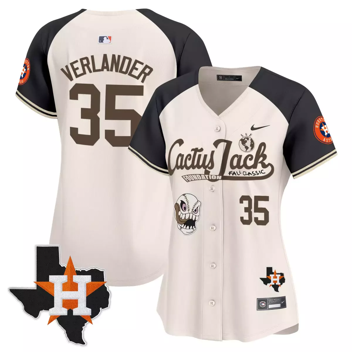 houston astros 35 verlander cream jersey cactus jack patch vapor premier limited v8 stitched 3na