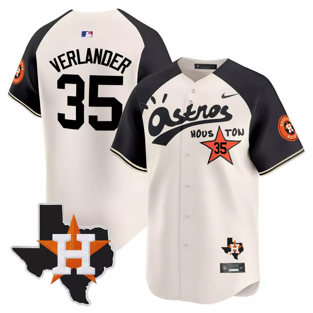 houston astros 35 verlander cream jersey cactus jack patch vapor premier limited v9 stitched oby