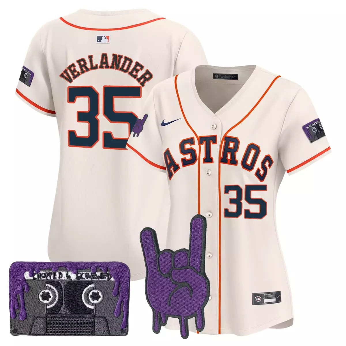 houston astros 35 verlander cream jersey cactus jack style vapor premier limited v2 stitched 918