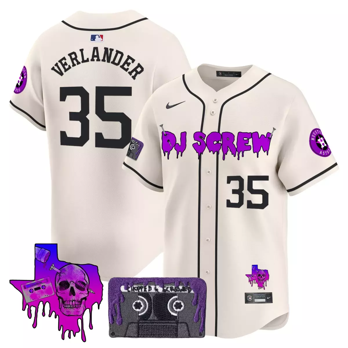 houston astros 35 verlander cream jersey cactus jack style vapor premier limited v2 stitched 918