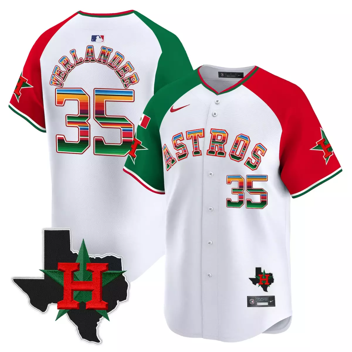 houston astros 35 verlander green jersey mexico vapor premier limited v4 all stitched