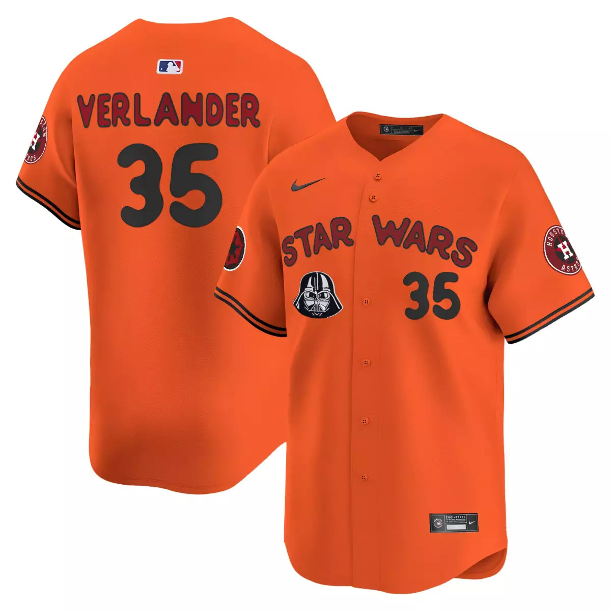 houston astros 35 verlander orange jersey sw vapor premier limited all stitched
