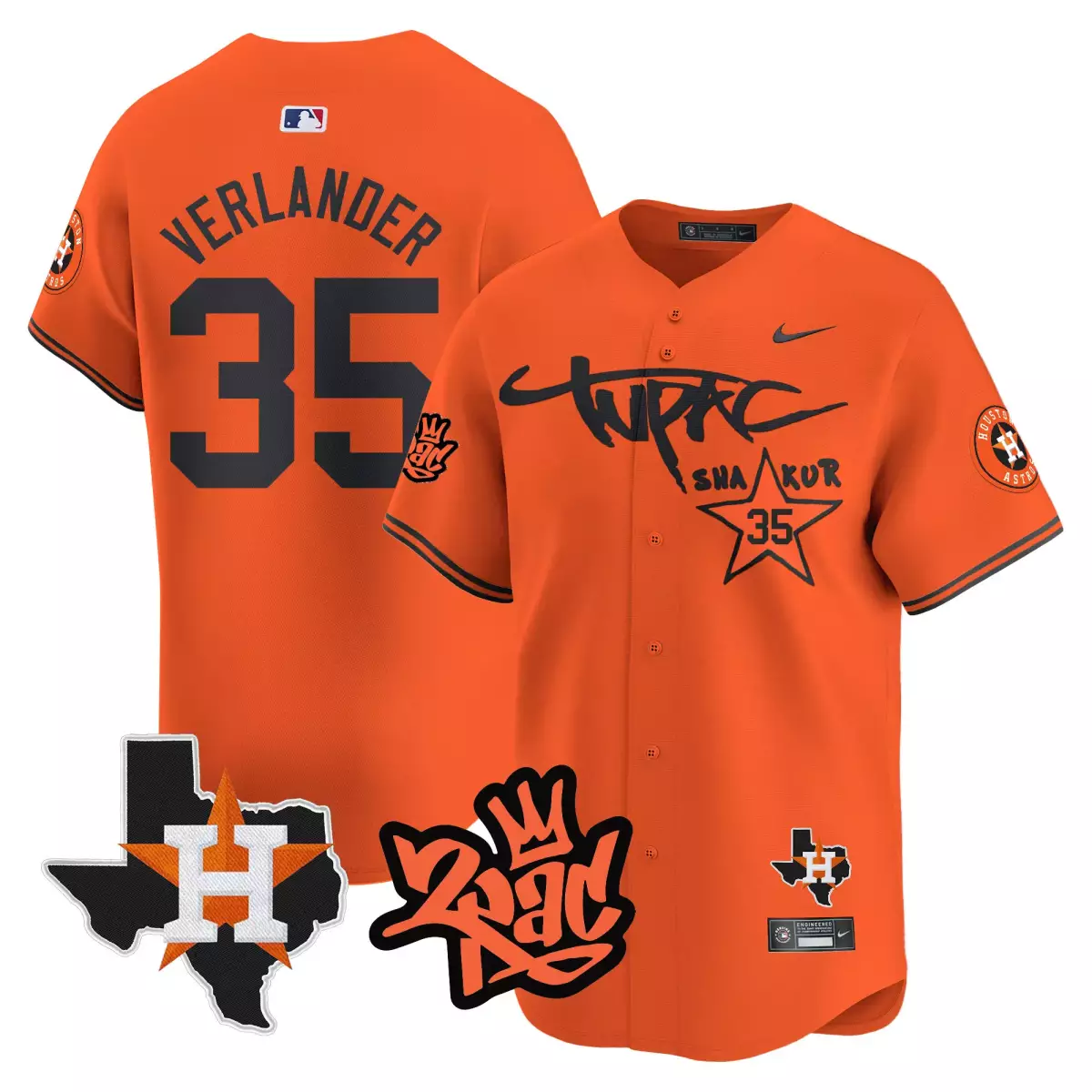 houston astros 35 verlander orange jersey mexico texas patch vapor premier limited all stitched u1