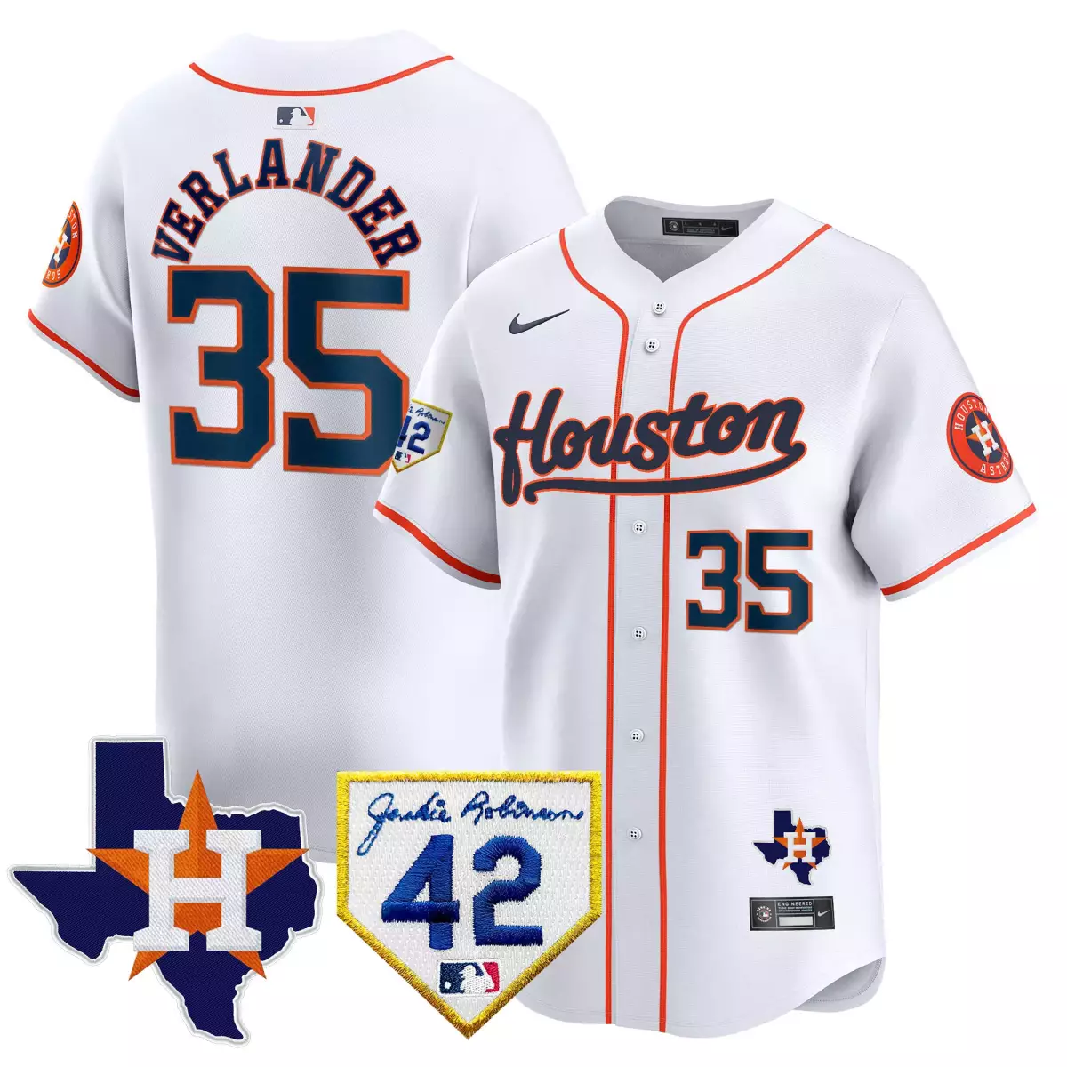 houston astros 35 verlander white gold jersey rodeo patch vapor premier limited v2 all stitched