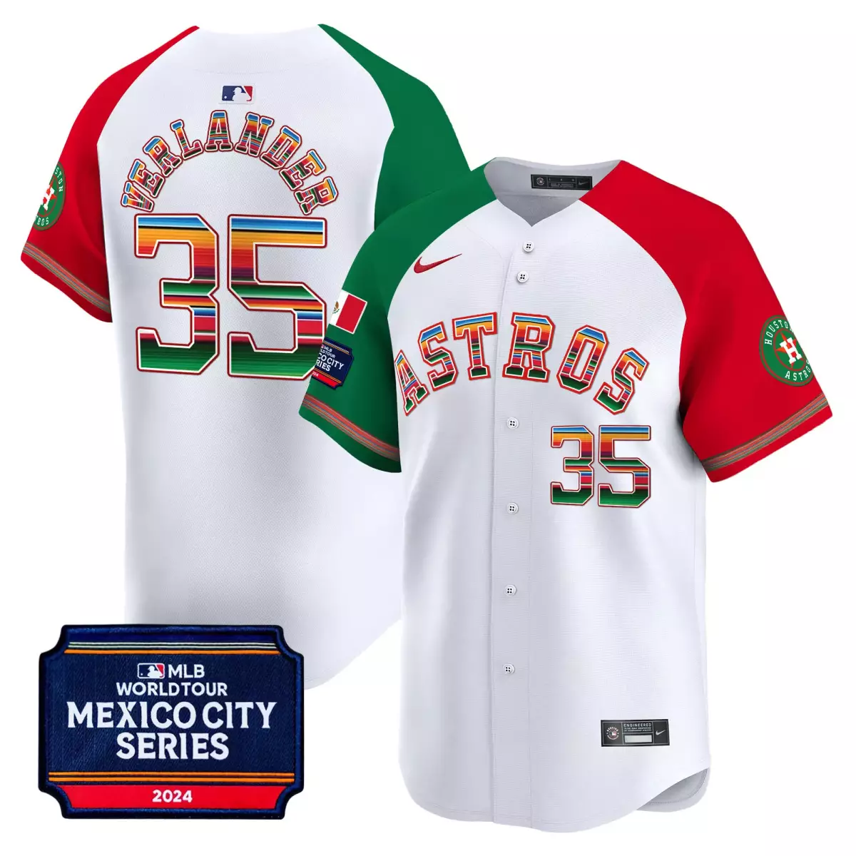 houston astros 35 verlander white jersey 2024 jackie robinson patch vapor premier limited all stitched lpz