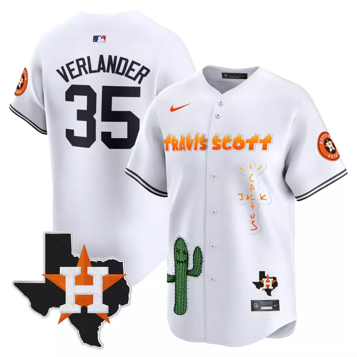 houston astros 35 verlander white jersey cactus jack patch vapor premier limited v7 stitched ig0