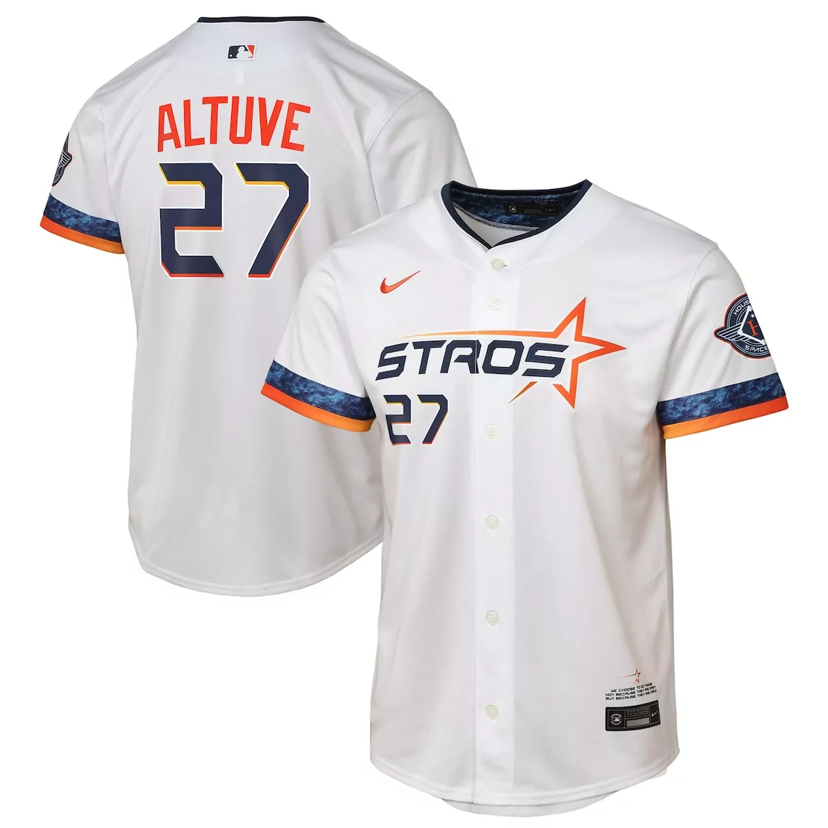 houston astros jose altuve white 2025 city connect limited player jersey 9le
