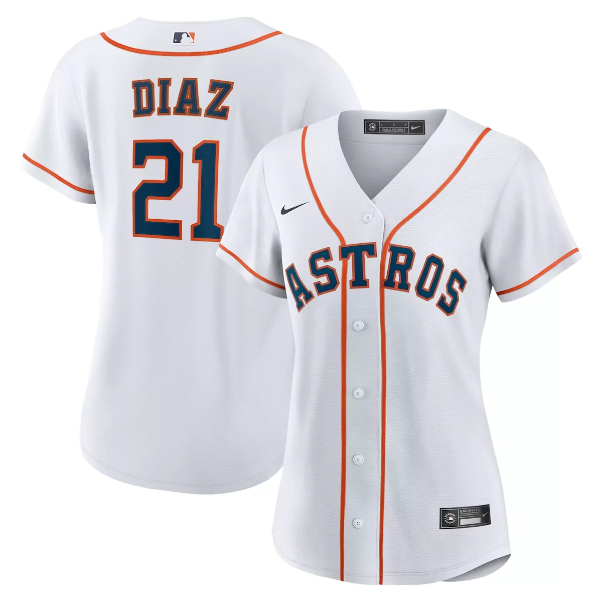 houston astros yainer diaz white home jersey 98l