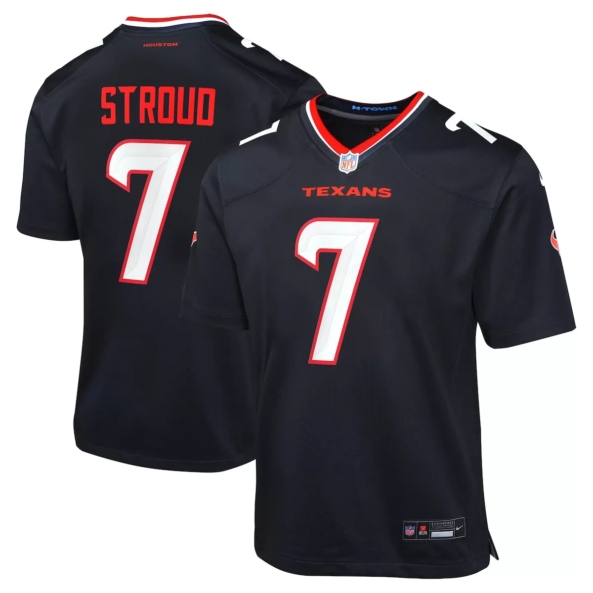 houston texans c j stroud navy game jersey 5f7
