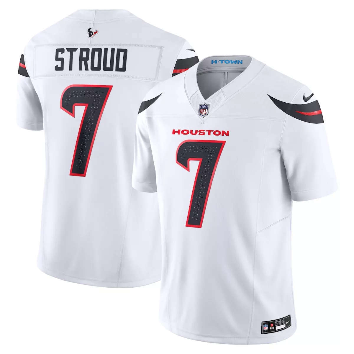 houston texans c j stroud white vapor f u s e limited jersey k5e
