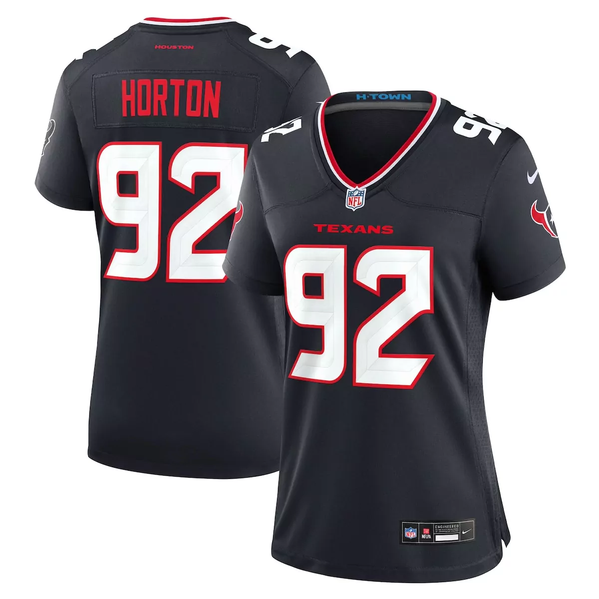 houston texans dylan horton navy team game jersey wr2