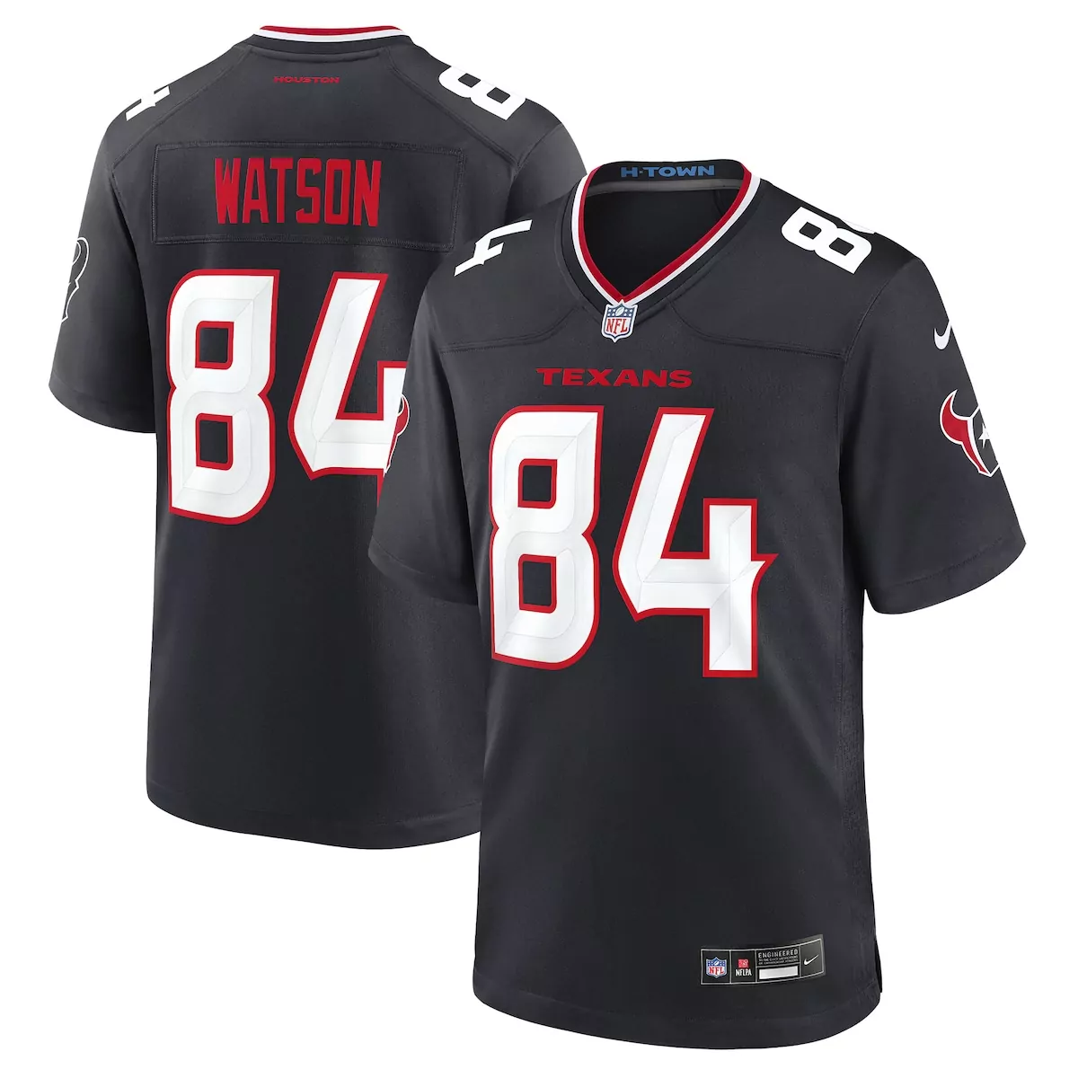 houston texans justin watson navy team game jersey q0r