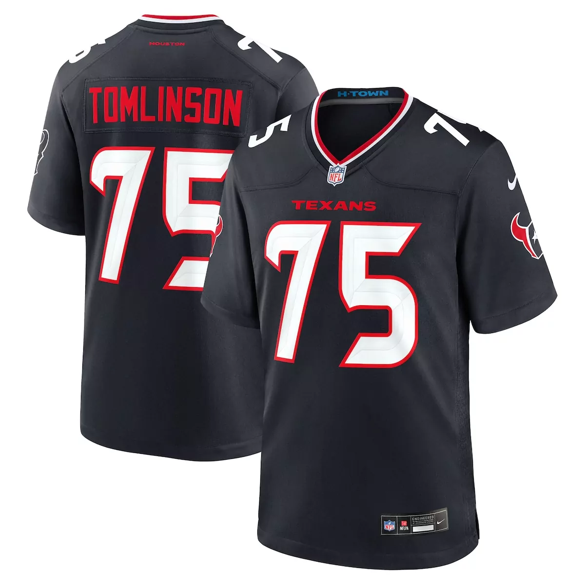 houston texans ladarius henderson navy game jersey htk