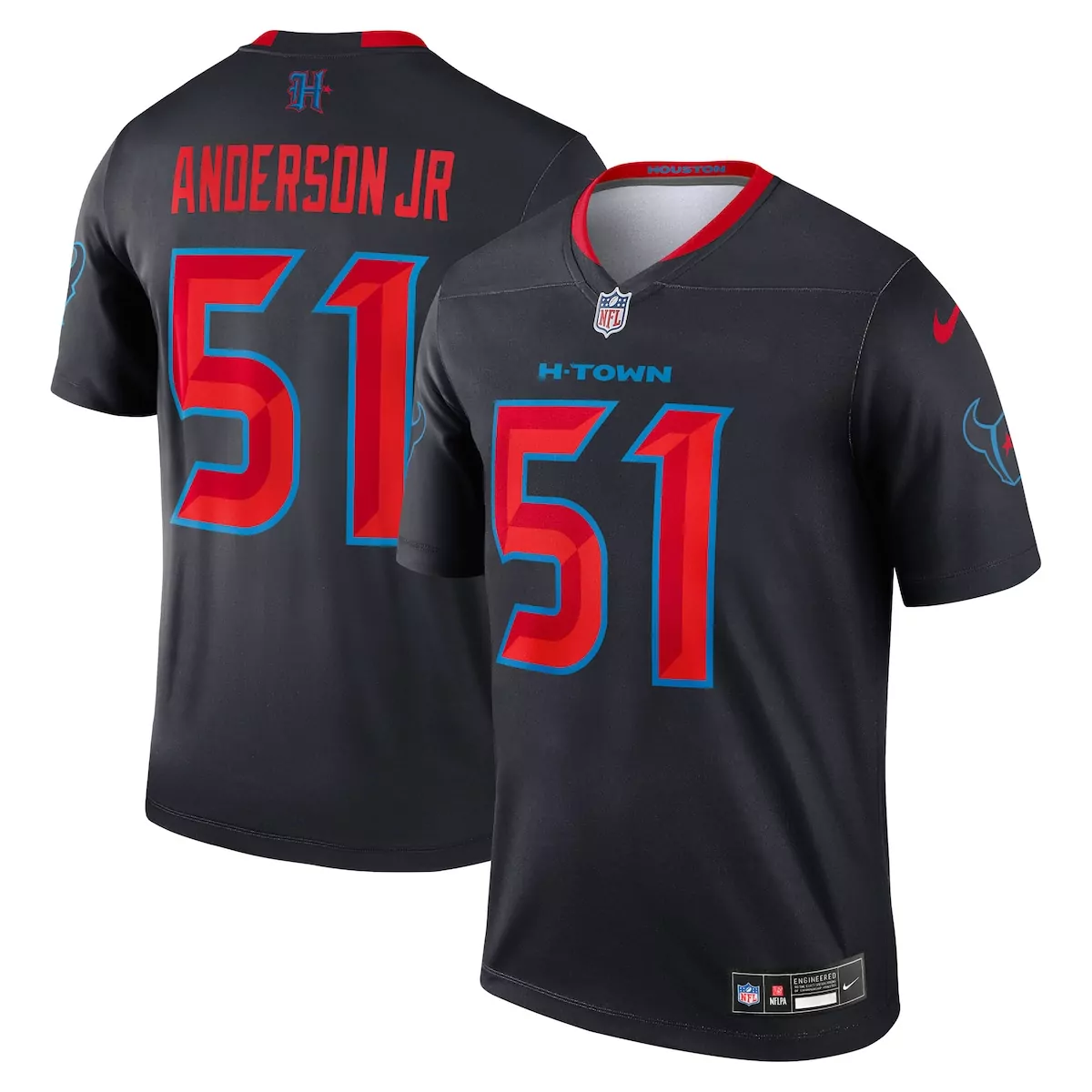 houston texans will anderson jr navy game jersey oll