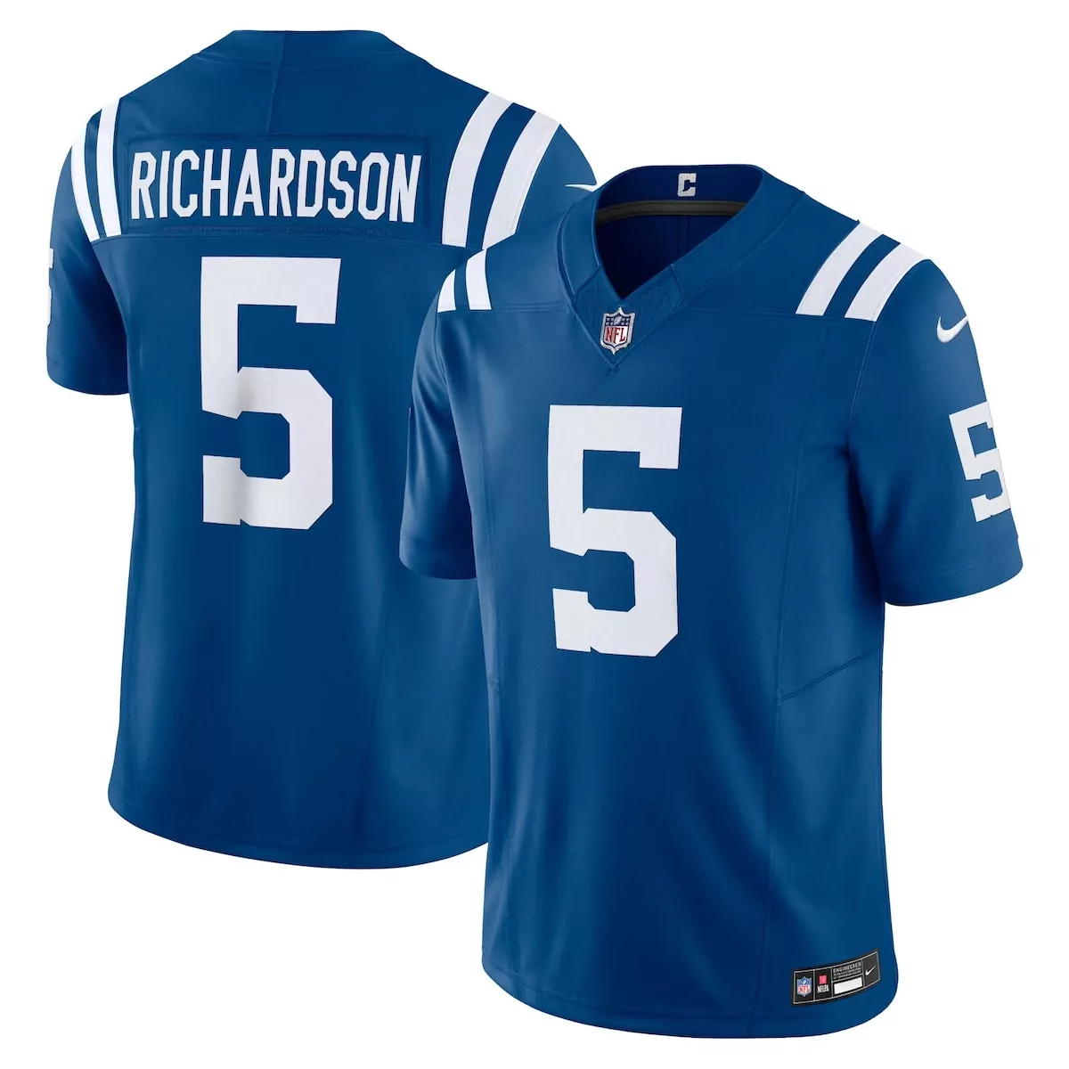 indianapolis colts anthony richardson royal vapor f u s e limited jersey yle