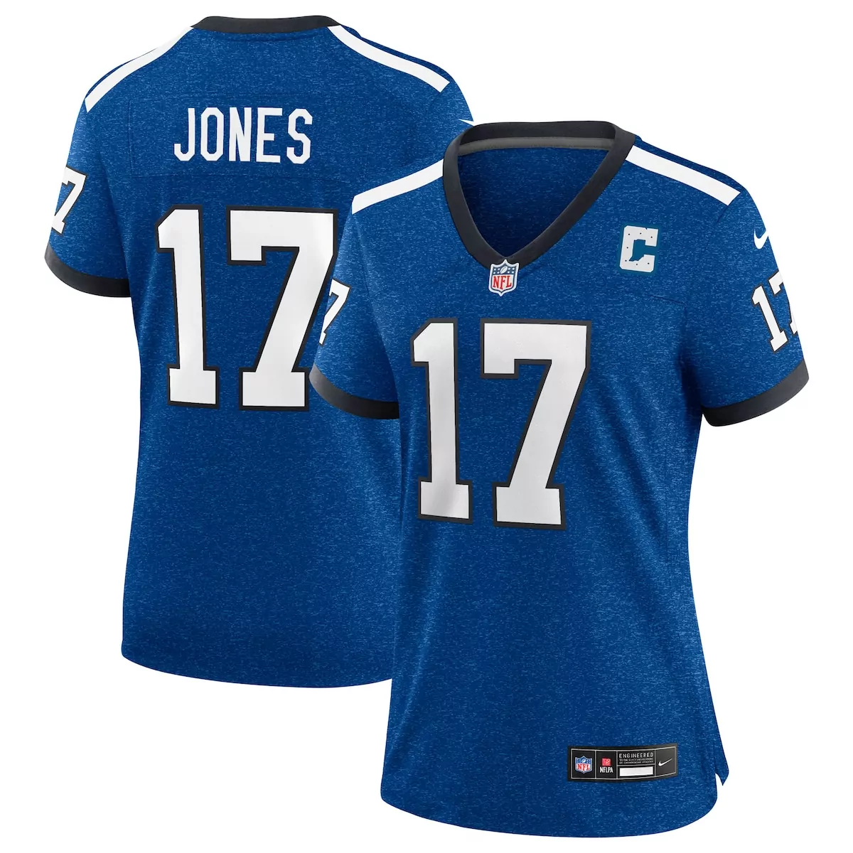 indianapolis colts daniel jones carbon black fashion game jersey