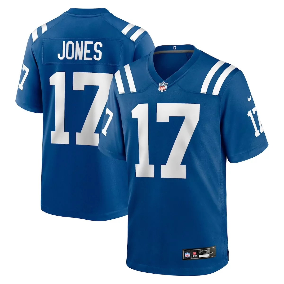 indianapolis colts daniel jones royal alternate game jersey frp