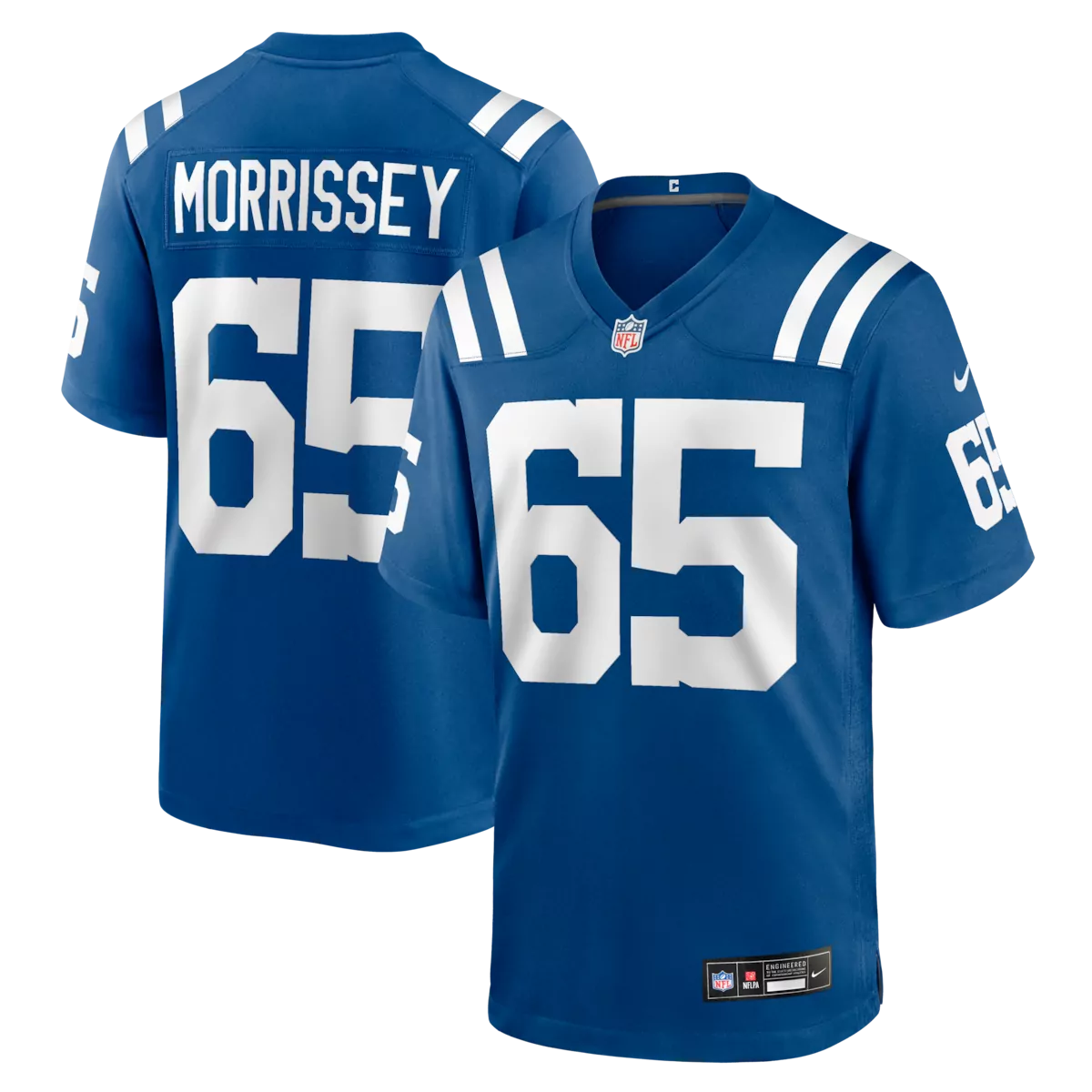 indianapolis colts jimmy morrissey royal team game jersey xs7