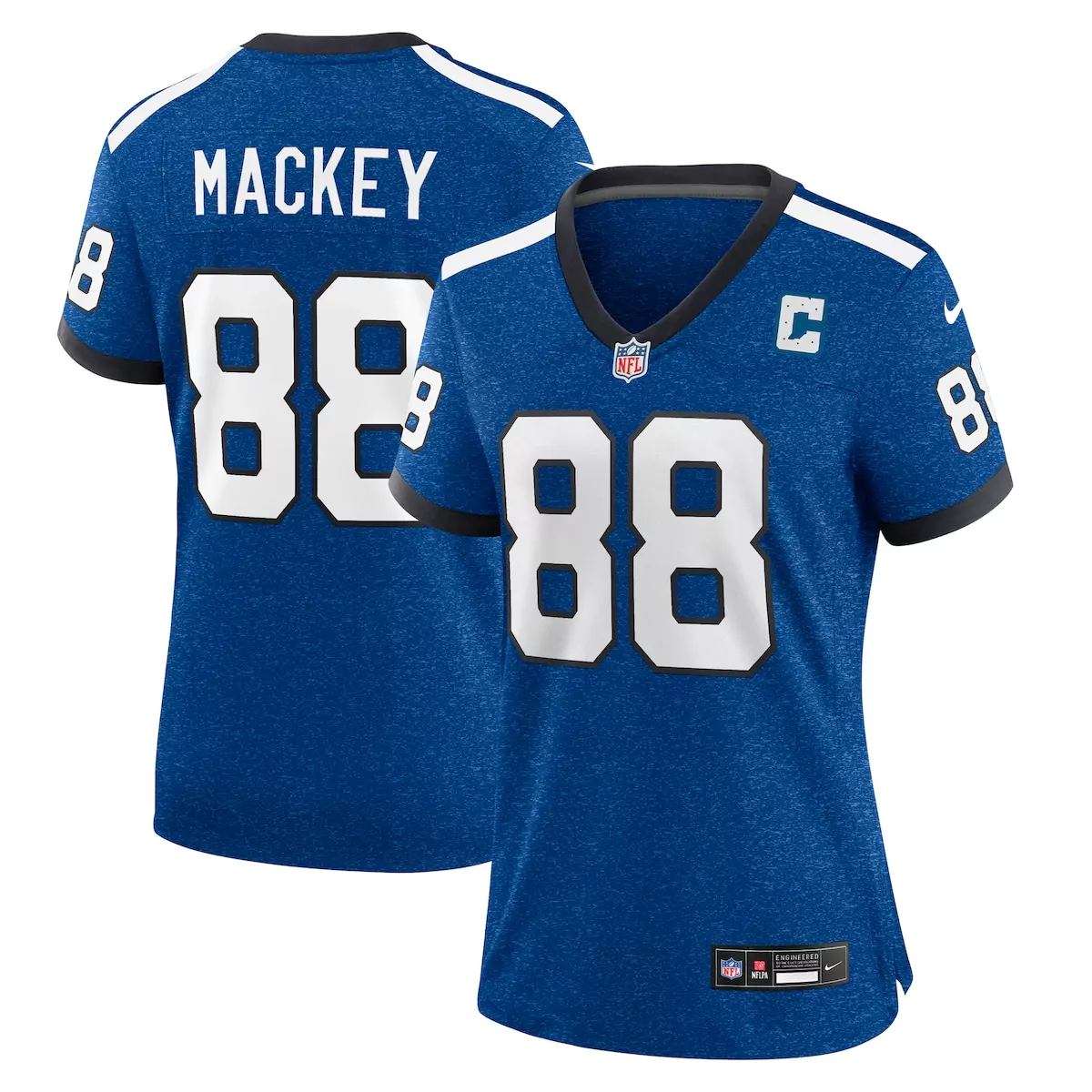 indianapolis colts john mackey royal indiana nights alternate game jersey