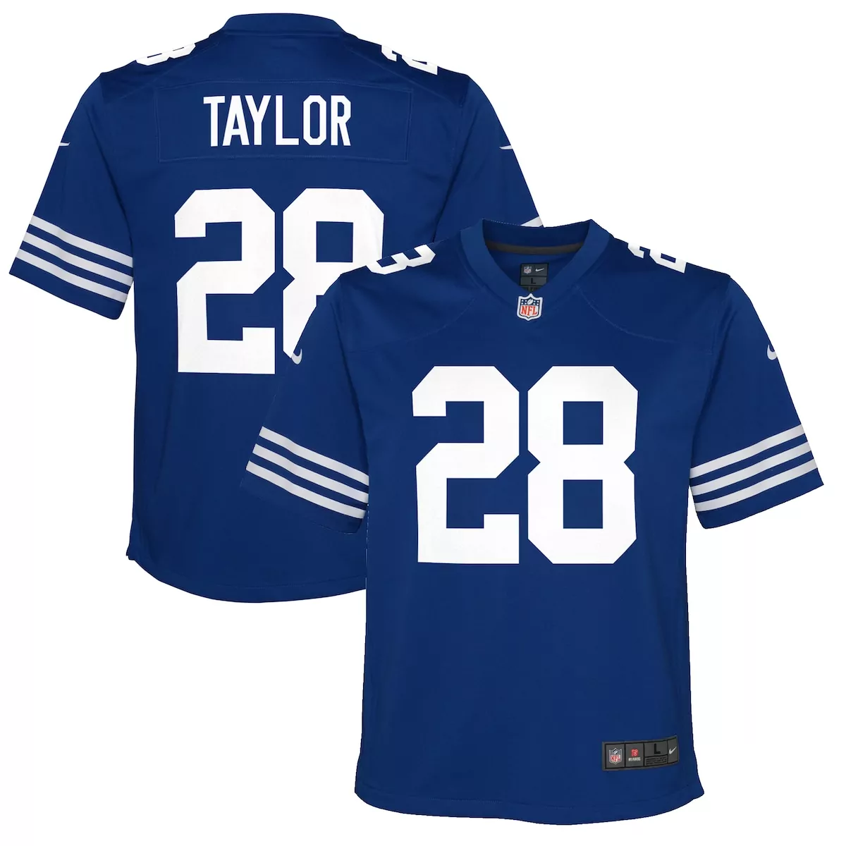 indianapolis colts jonathan taylor royal game jersey 100