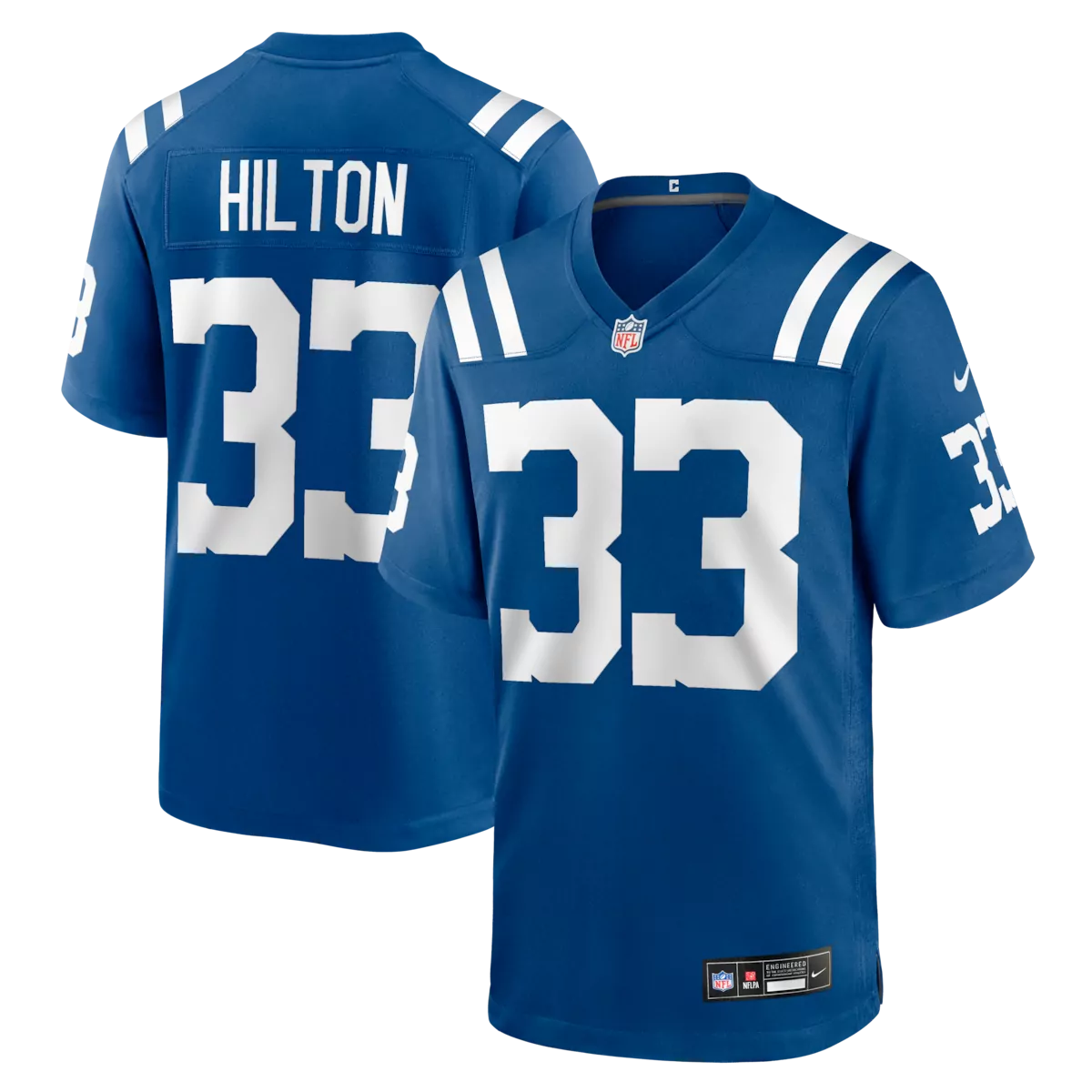 indianapolis colts michael pittman jr royal game player jersey